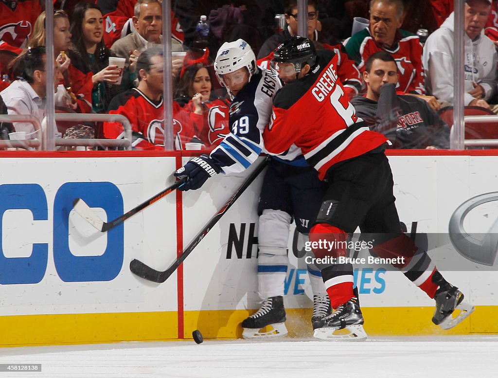 Winnipeg Jets v New Jersey Devils