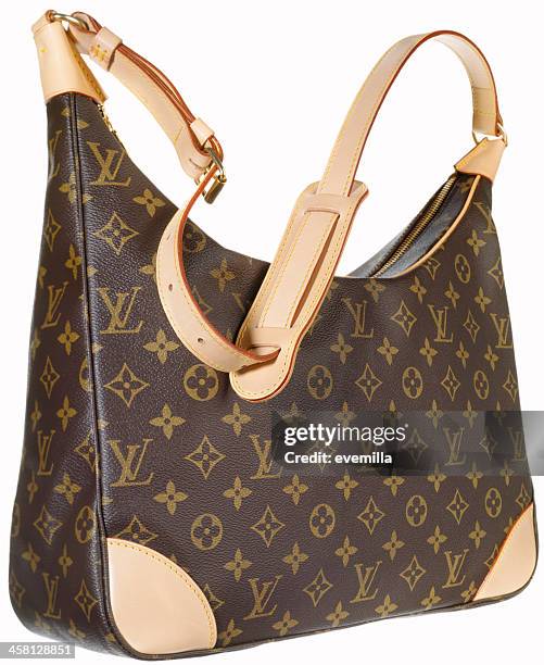 louis vuitton handtasche - louis vuitton designermarke stock-fotos und bilder