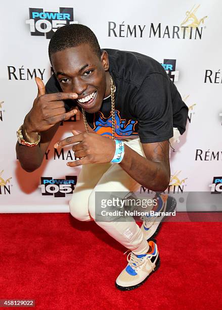 Rapper Bobby Shmurda attends Power 105.1's Powerhouse 2014 at Barclays Center of Brooklyn on October 30, 2014 in New York City.