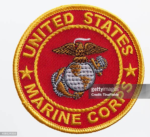 us marine corps seal - us marine corps stock pictures, royalty-free photos & images
