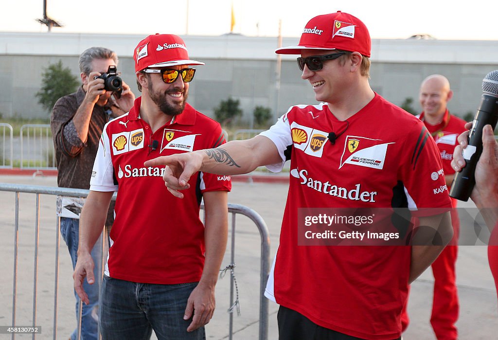 Shell at the USA F1 Grand Prix
