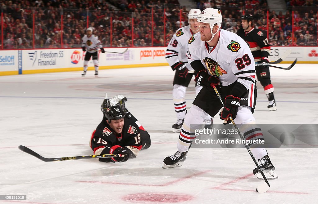 Chicago Blackhawks v Ottawa Senators