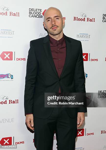 Mick attends The Blood Ball to benefit Delete Blood Cancer at The Box on October 30, 2014 in New York City.