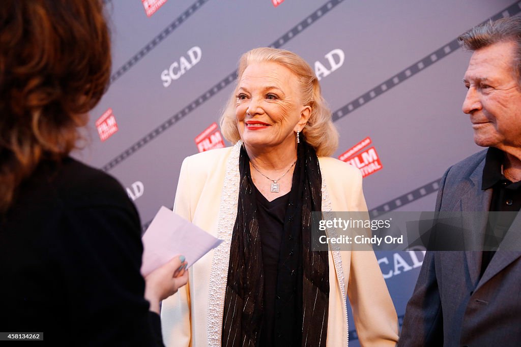 SCAD Presents 17th Annual Savannah Film Festival - Gena Rowlands Lifetime Achievement Award