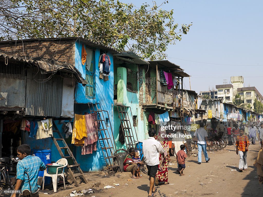 Dharavi Slum, Mumbai, India