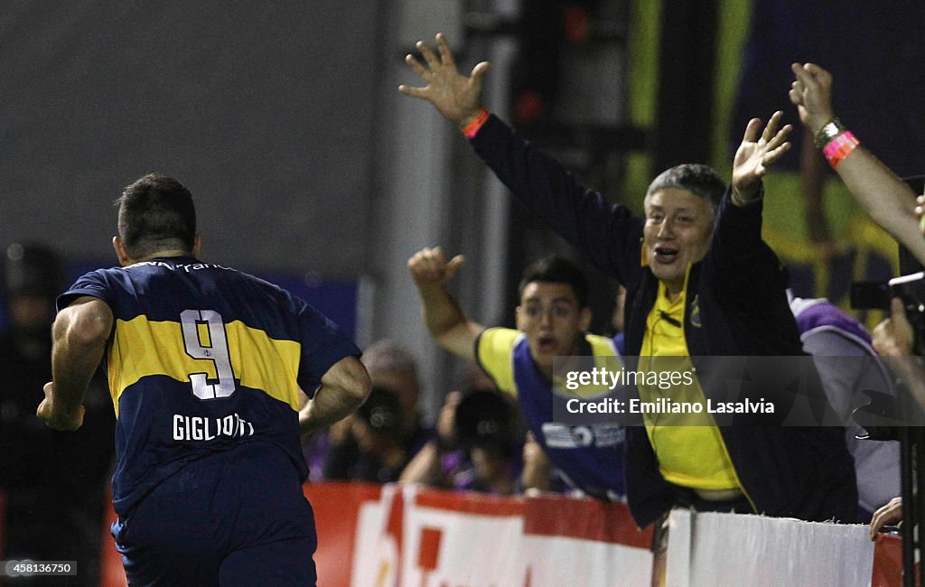 Boca Juniors v Cerro Porte?o - Copa Total Sudamericana 2014
