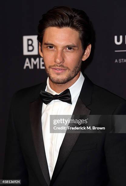 Actor Ben Barnes attends the BAFTA Los Angeles Jaguar Britannia Awards presented by BBC America and United Airlines at The Beverly Hilton Hotel on...