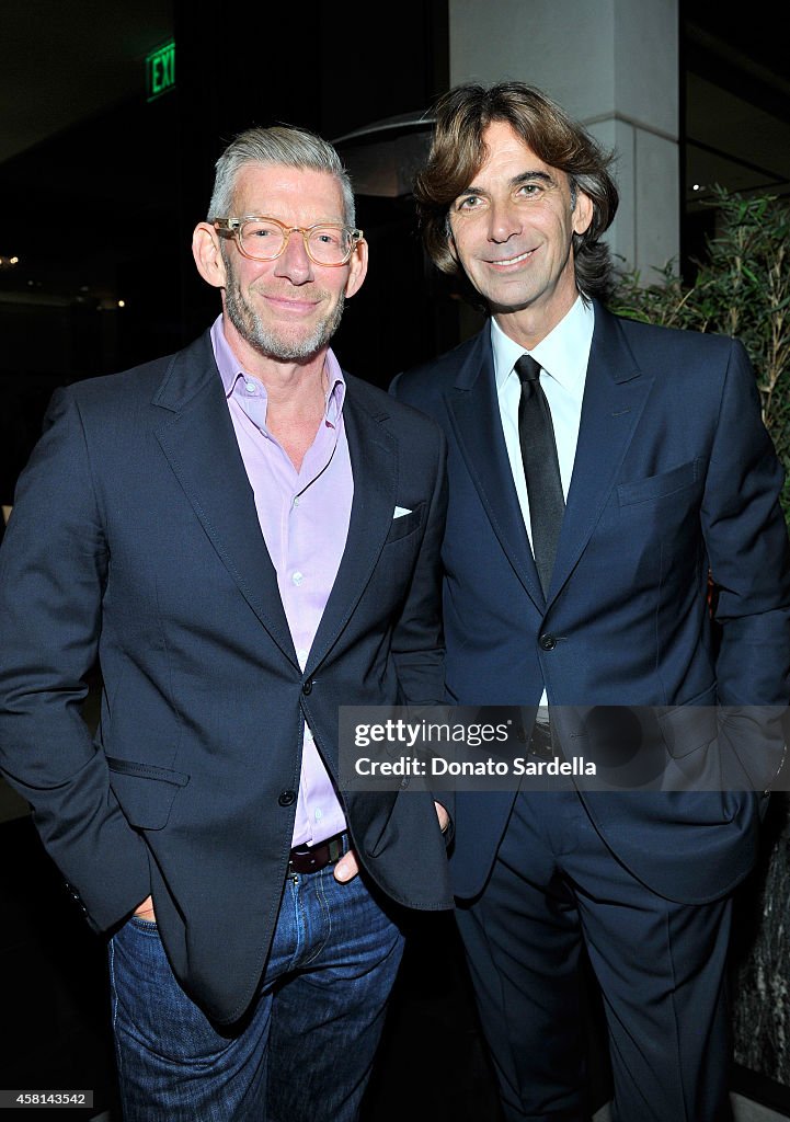 Gucci's Frida Giannini And Patrizio Di Marco Host Cocktail Party To Celebrate The New Beverly Hills Store
