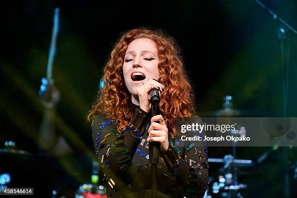 Jess Glynne performs at Electric Brixton on October 30, 2014 in London, England.