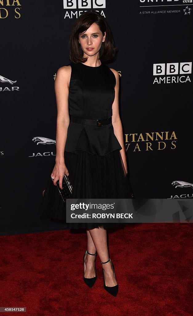 US-ENTERTAINMENT-BAFTA LOS ANGELES JAGUAR BRITANNIA AWARDS-ARRIV