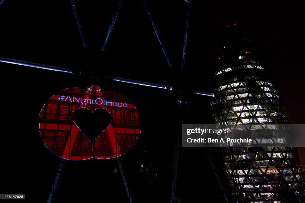 Leadenhall Building Helps Turn A Night Of Fear Into A 'Night Of Hope'