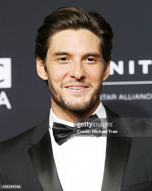 Ben Barnes arrives at the BAFTA Los Angeles Jaguar Britannia Awards held at The Beverly Hilton Hotel on October 30, 2014 in Beverly Hills, California.