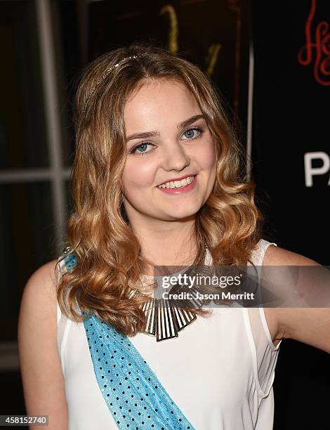 Actress Laine McNeal arrives at the Los Angeles premiere of RADiUS-TWC's 'Horns' at ArcLight Hollywood on October 30, 2014 in Hollywood, California.