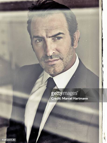 Actor Jean Dujardin is photographed for Self Assignment on October 21, 2014 in Paris, France.