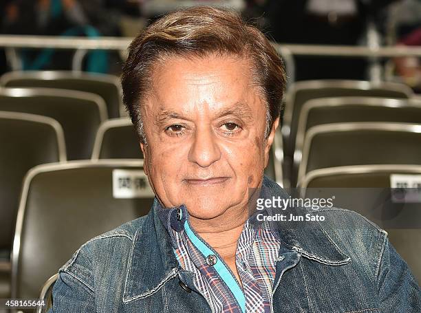 Actor Deep Roy is seen during the opening ceremony of the World of Tim Burton exhibition at Roppongi Hills arena on October 31, 2014 in Tokyo, Japan.