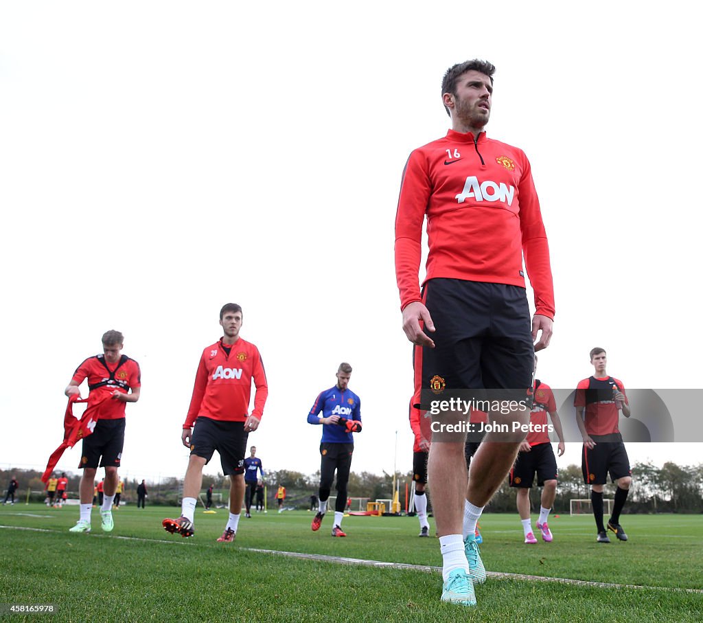 Manchester United Training Session