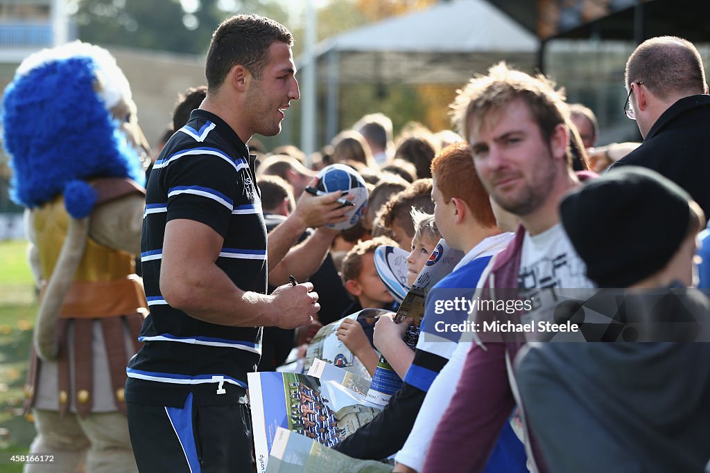 Bath Rugby Training Session