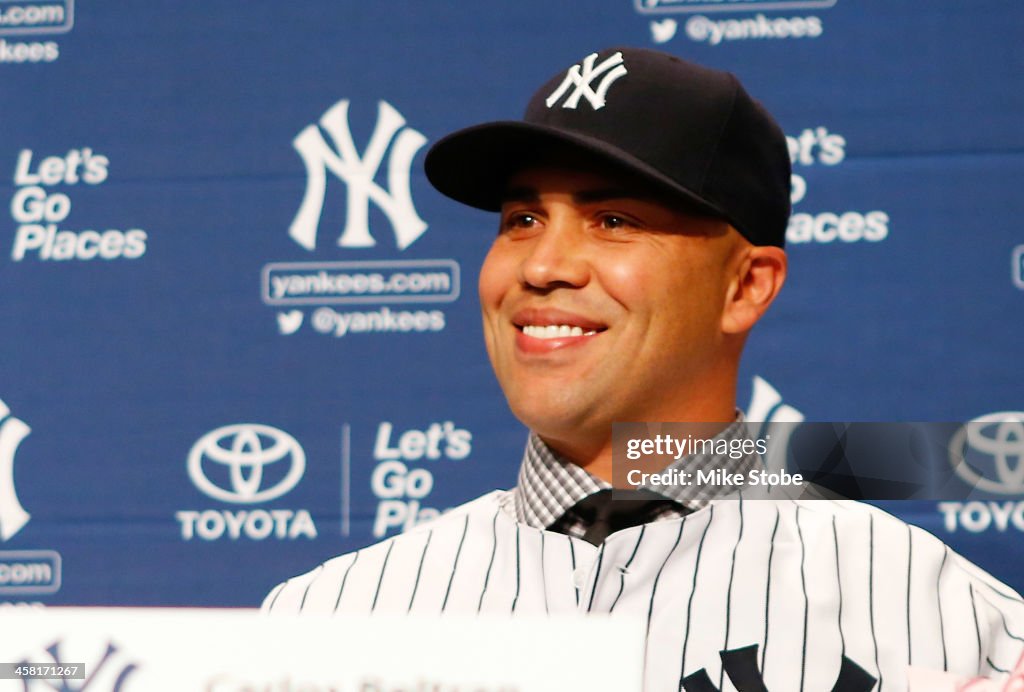 New York Yankees Introduce Carlos Beltran