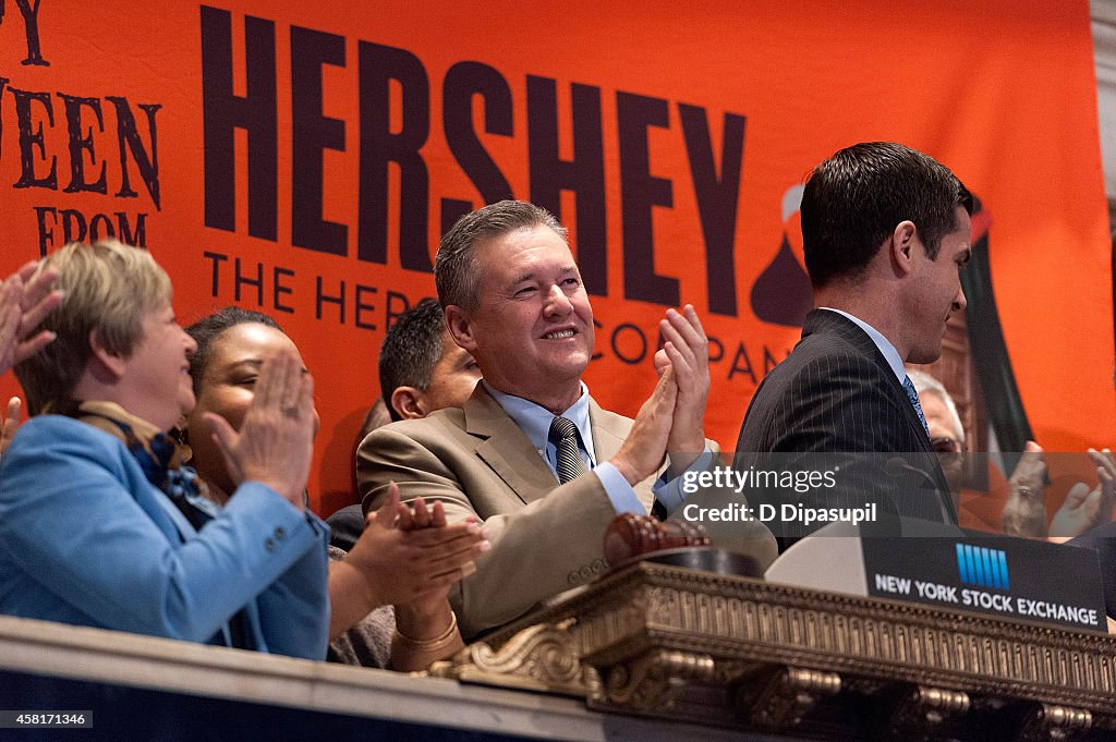 The Hershey Company "Spook-Tacular" Season Rings The NYSE Opening Bell