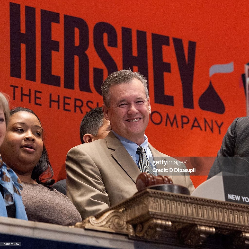 The Hershey Company "Spook-Tacular" Season Rings The NYSE Opening Bell