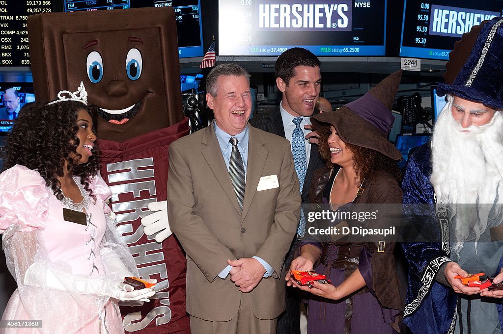 The Hershey Company "Spook-Tacular" Season Rings The NYSE Opening Bell