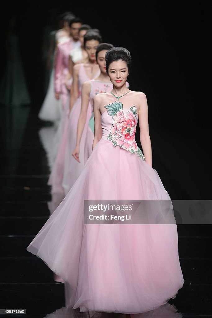 Mercedes-Benz China Fashion Week S/S 2015 - Day 7