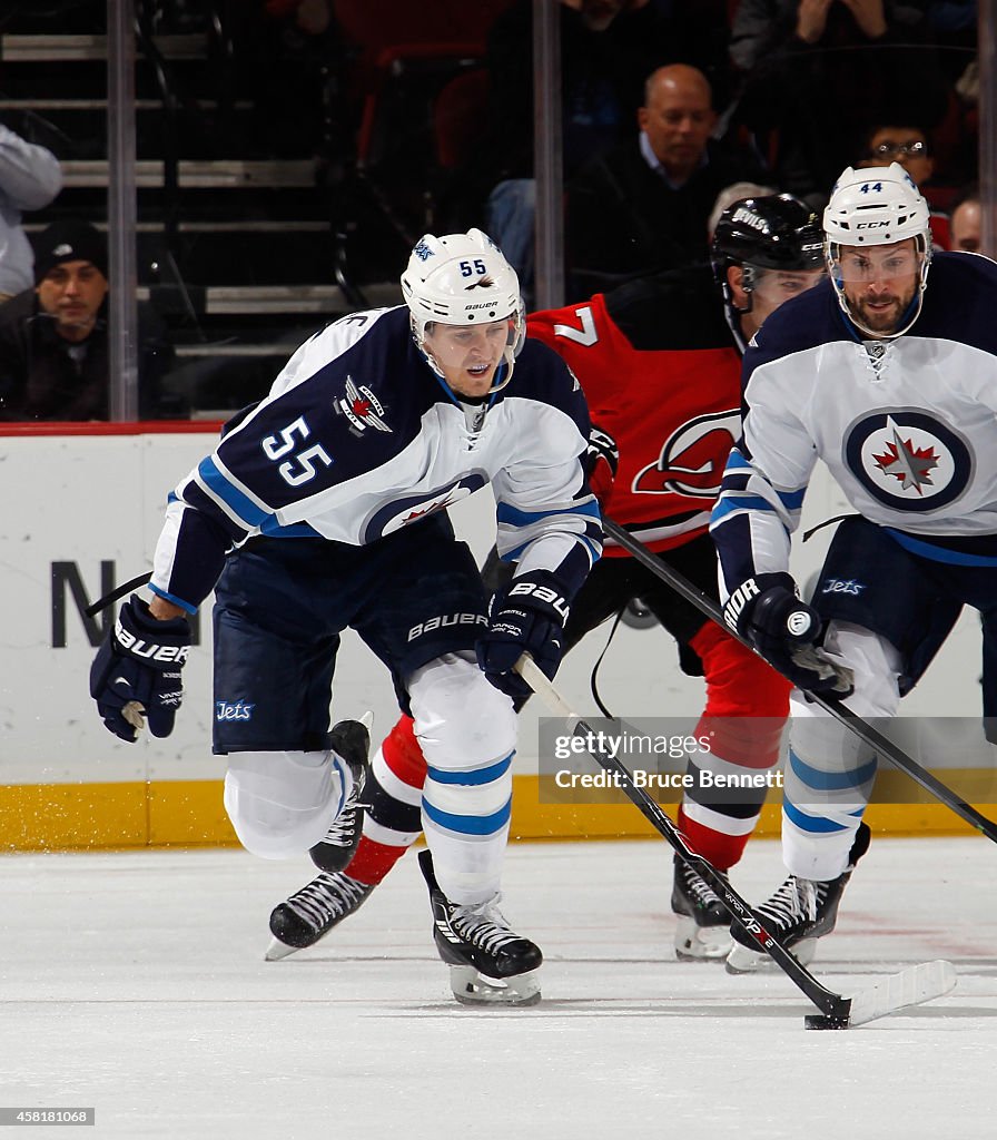 Winnipeg Jets v New Jersey Devils