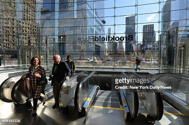 The Brookfield Place Pavilion can now be accessed as the West Concourse pedestrian corridor is now opened connecting the Path station as the Port...