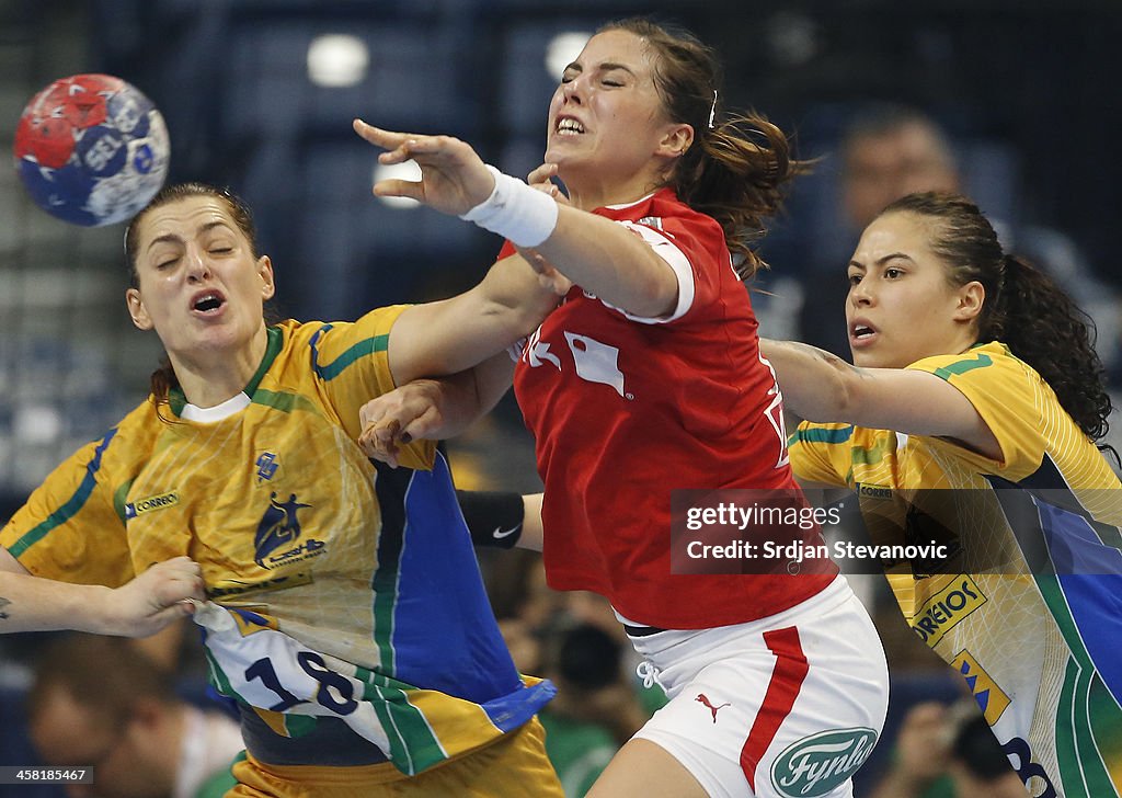 2013 World Women's Handball Championship - Brazil v Denmark