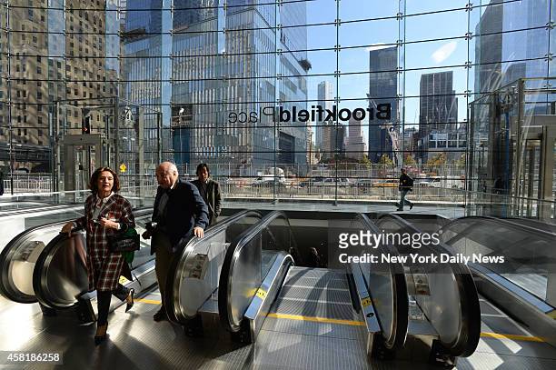 The Brookfield Place Pavilion can now be accessed as the West Concourse pedestrian corridor is now opened connecting the Path station as the Port...