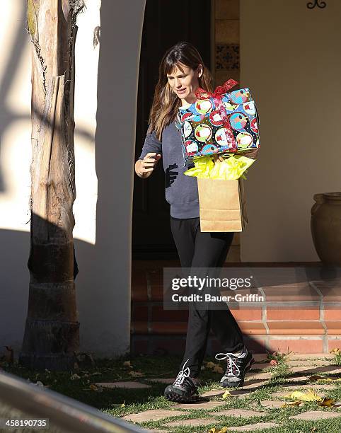 Jennifer Garner is seen on December 20, 2013 in Los Angeles, California.