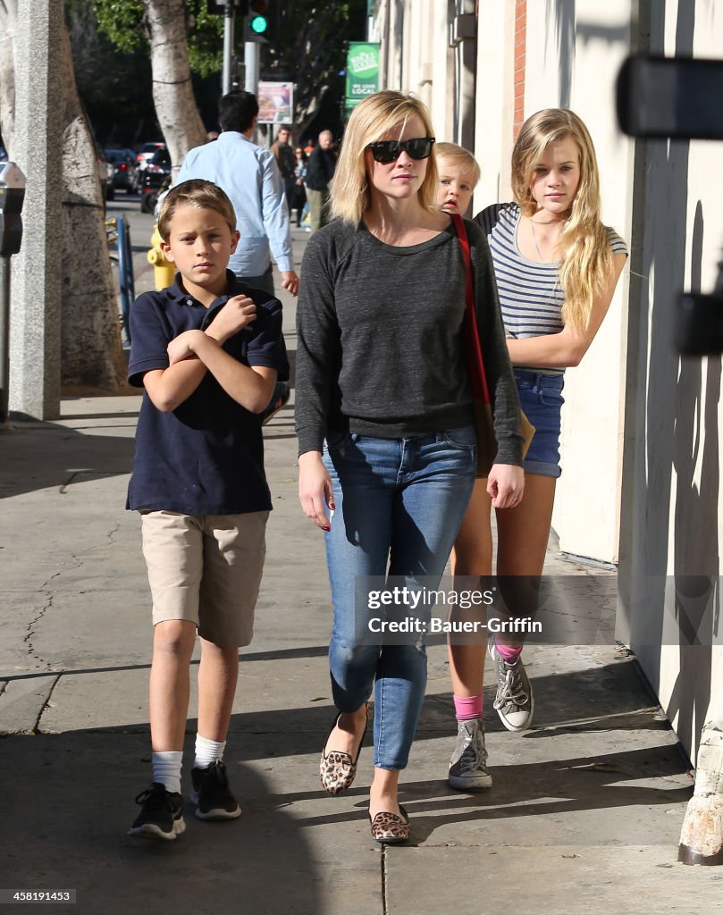 Celebrity Sightings In Los Angeles - December 20, 2013