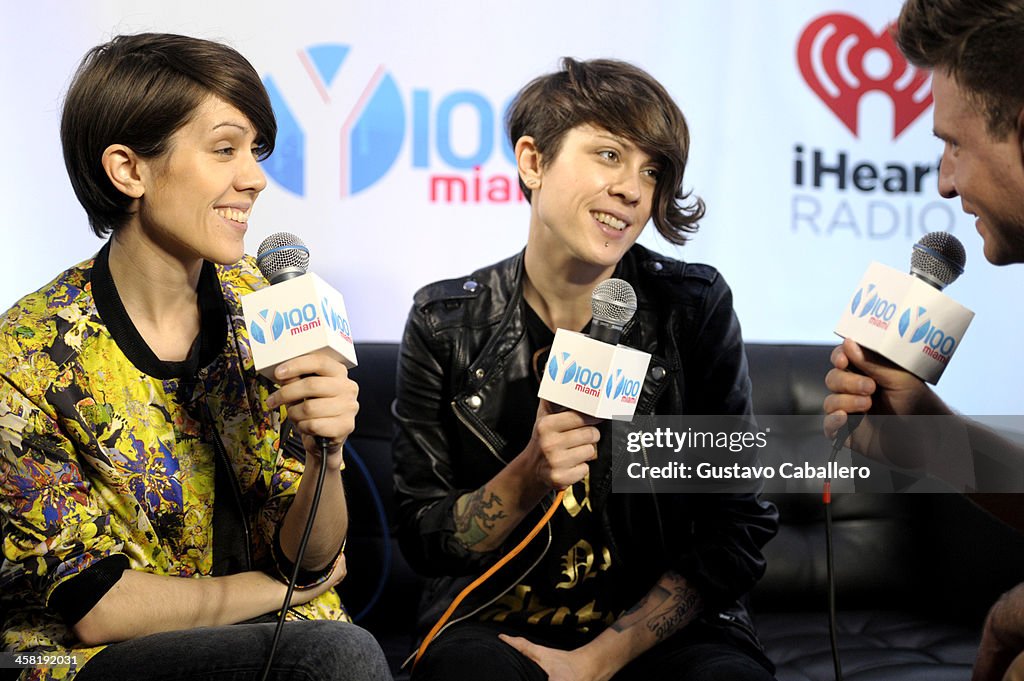 Y100's Jingle Ball 2013 Presented By Jam Audio Collection - Press Room