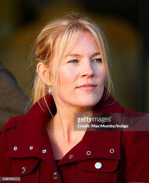 Autumn Phillips attends the Christmas Meeting at Ascot Racecourse on December 20, 2013 in Ascot, England.