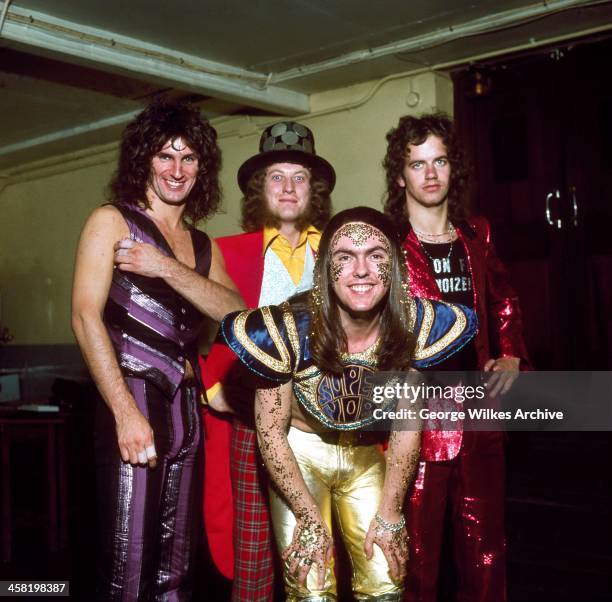 Slade are an English rock band from Wolverhampton/Walsall. They rose to prominence during the glam rock era of the early 1970s with 17 consecutive...