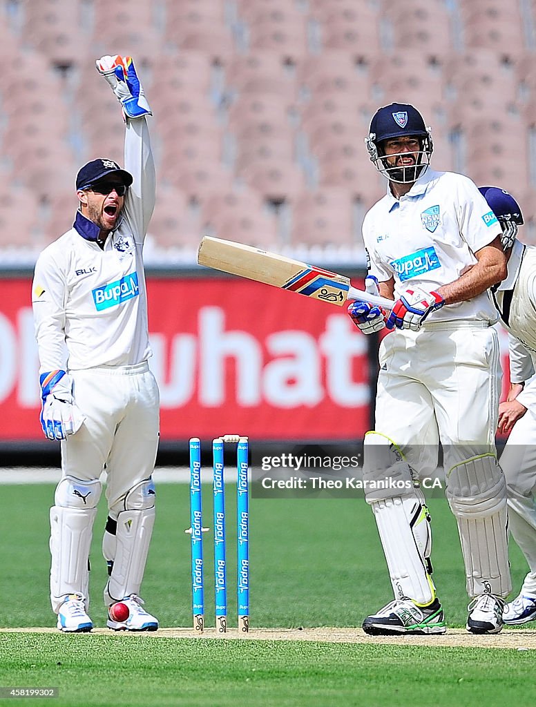 VIC v NSW - Sheffield Shield: Day 2