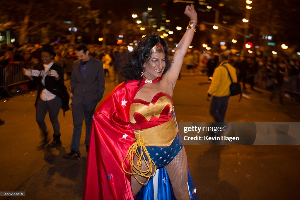 Gotham's Famed Halloween Parade Winds Through New York City