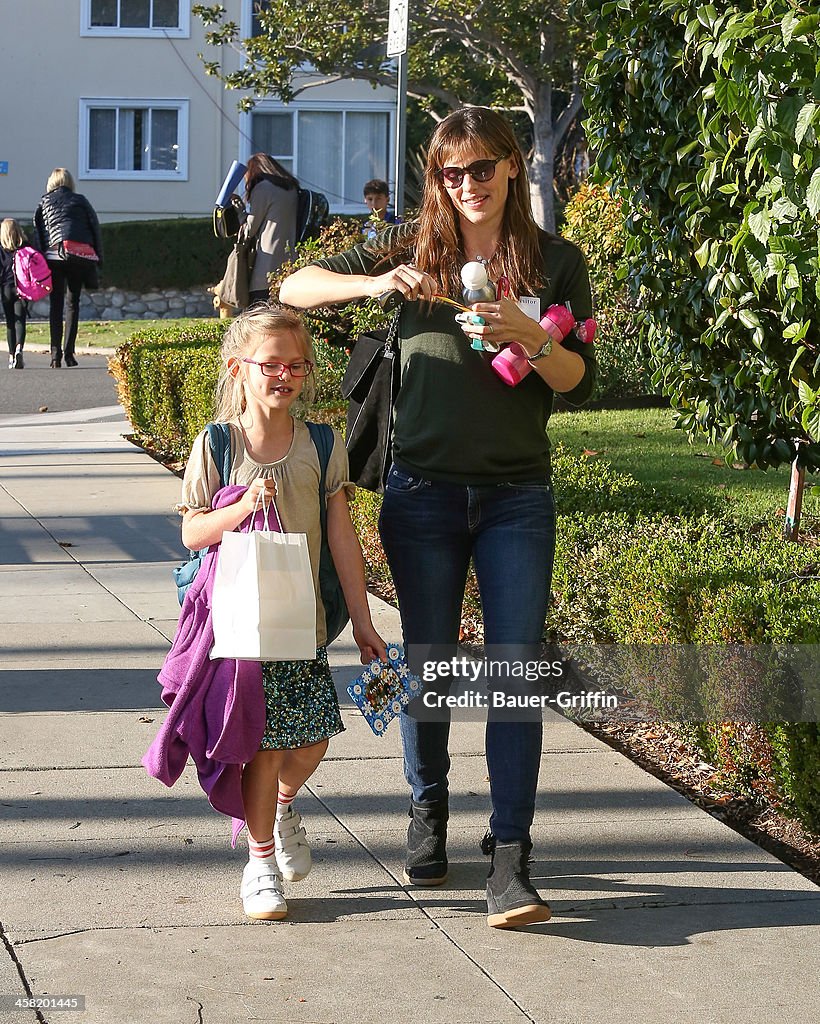 Celebrity Sightings In Los Angeles - December 20, 2013