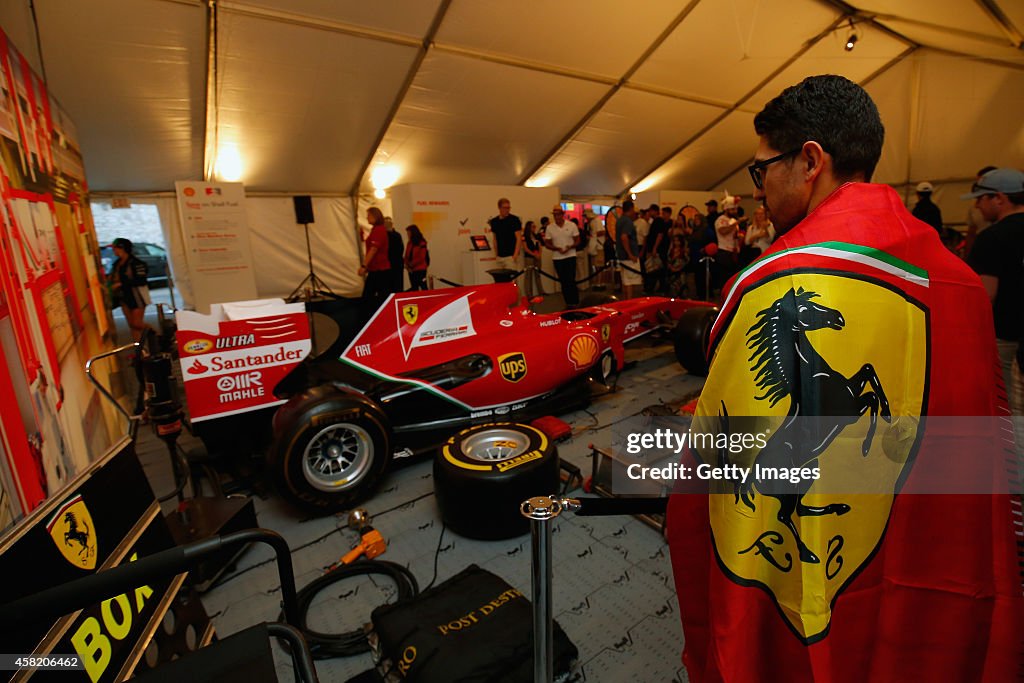 Shell at the USA F1 Grand Prix