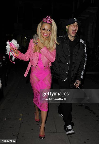 Rita Ora Halloween Photos and Premium High Res Pictures - Getty Images