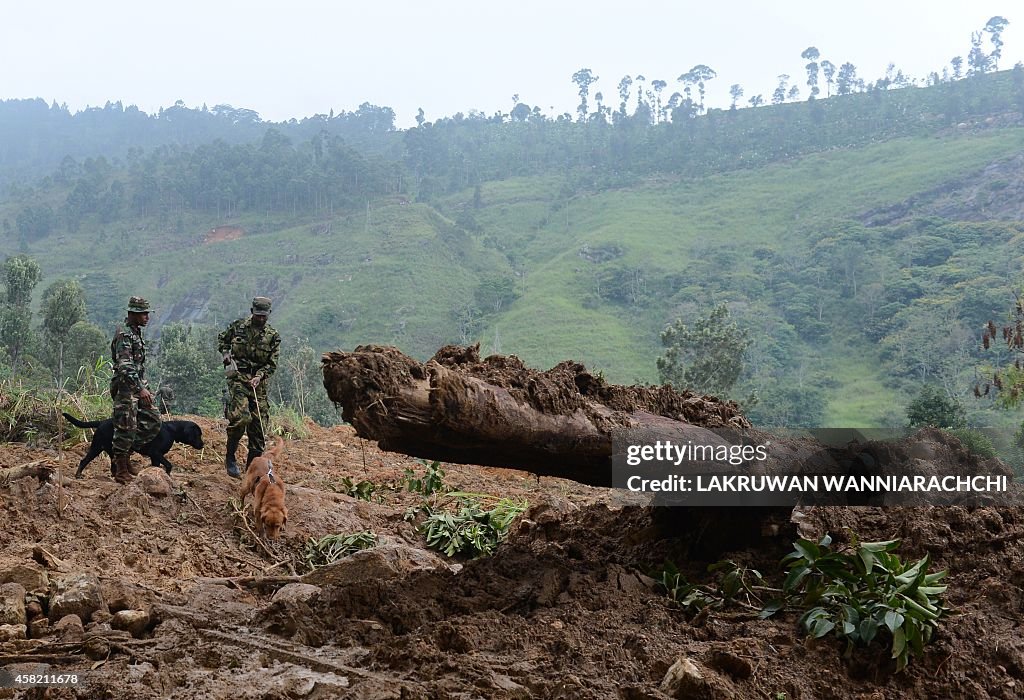 SRI LANKA-DISASTER-LANDSLIDE