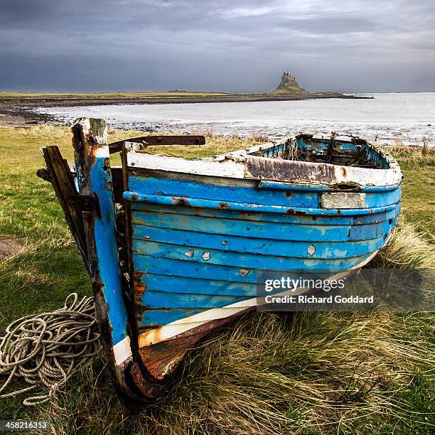 dilapidation - lindisfarne stock pictures, royalty-free photos & images