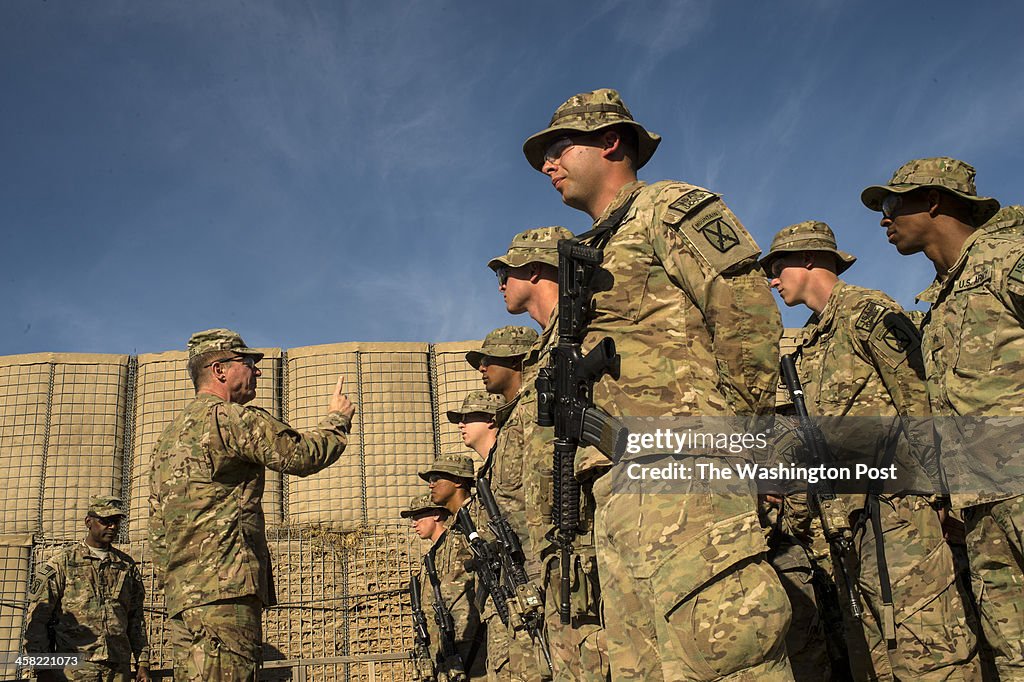 KHOST PROVINCE, AFGHANISTAN  DECEMBER 14: Major General James C