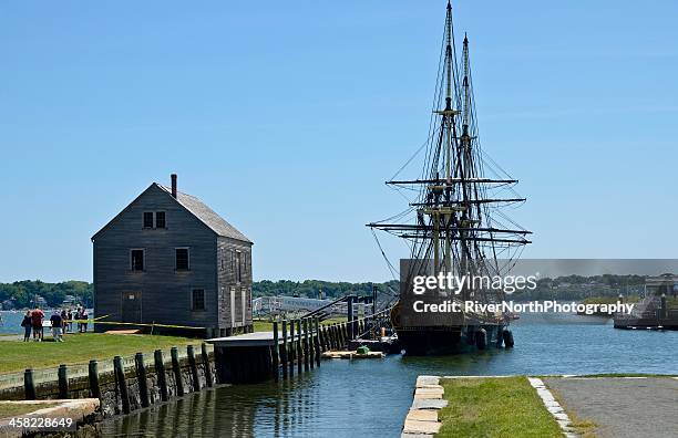 salem local histórico nacional marítimo - salem massachusetts imagens e fotografias de stock