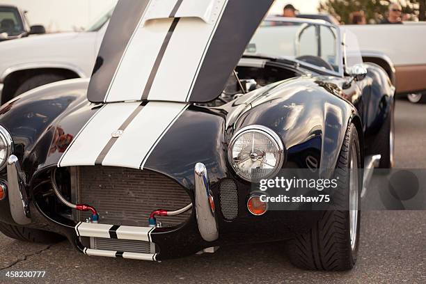 shelby ac cobra - cobra car stock-fotos und bilder