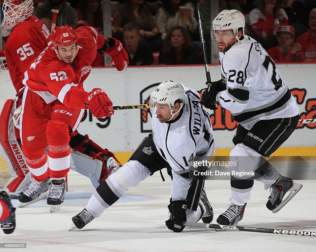 Los Angeles Kings v Detroit Red Wings