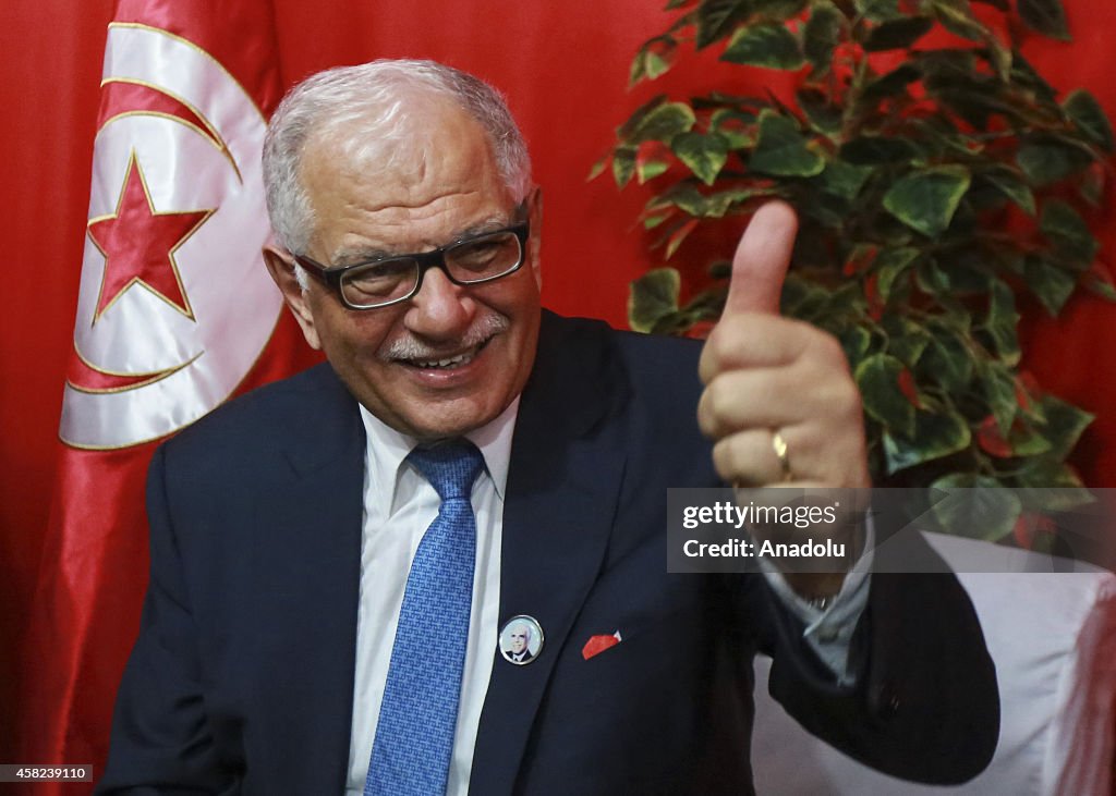 Tunisian presidential candidate Morjane in Monastir
