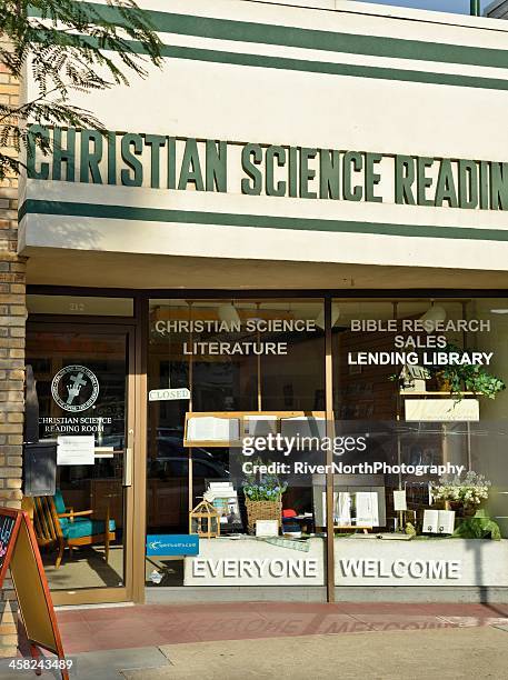 christian science reading room, denver - christian science reading room stock pictures, royalty-free photos & images