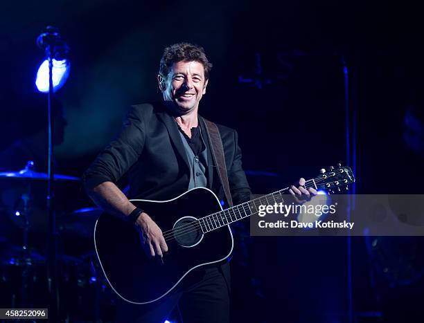 Patrick Bruel performs in concert at Beacon Theatre on November 1, 2014 in New York City.