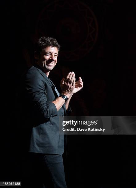 Patrick Bruel performs in concert at Beacon Theatre on November 1, 2014 in New York City.